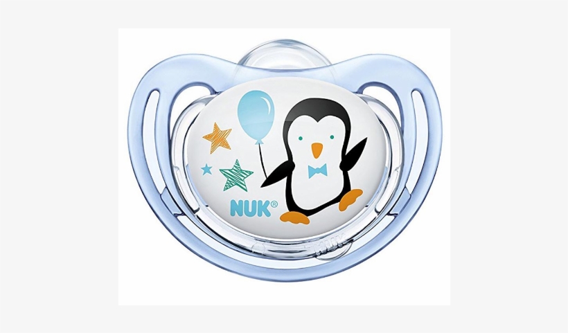 Nuk Freestyle Orthodontic Silicone Soother, 6-18m, - Nuk Freestyle 18 36, transparent png #8936258
