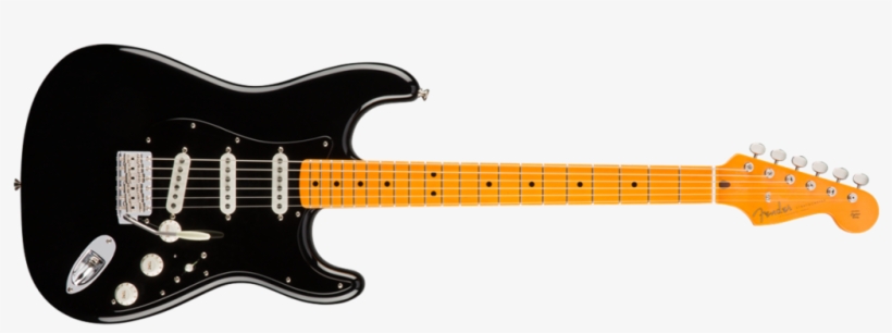 0150068806 Gtr Frt 001 Rr - David Gilmour Black Guitar, transparent png #8936386