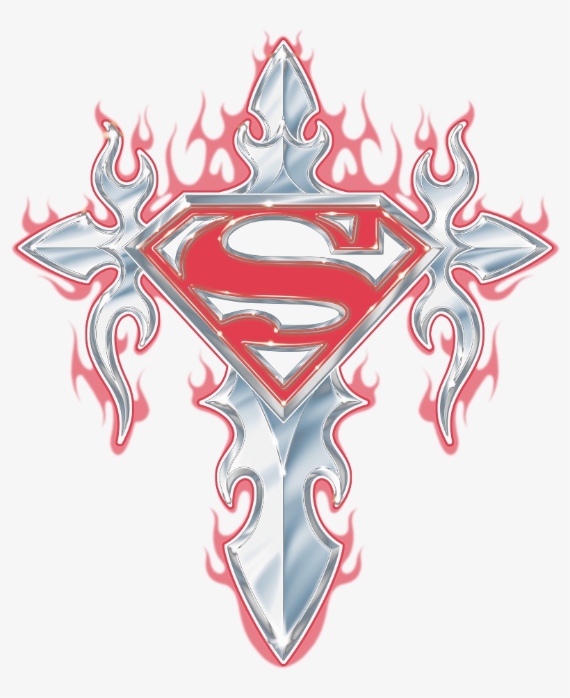 Superman Gothic Steel Logo Juniors Tank - Superman Ghottic, transparent png #8937090