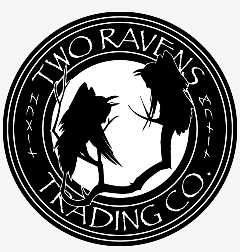 Two Ravens Trading Co - Emblem, transparent png #8937370