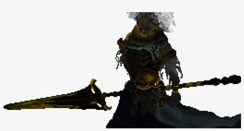 Dark Souls 3 Png - Nameless King Pixel Art, transparent png #8938186