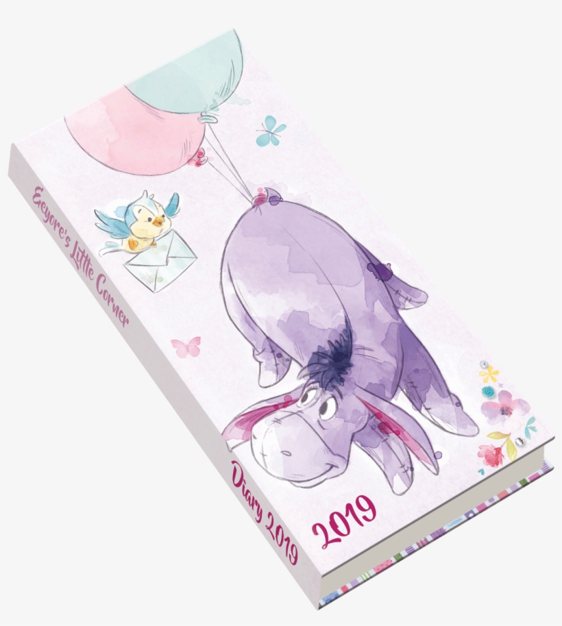 Disney Eeyore Slim Pocket Official 2019 Diary - Eeyore Diary 2019, transparent png #8938192