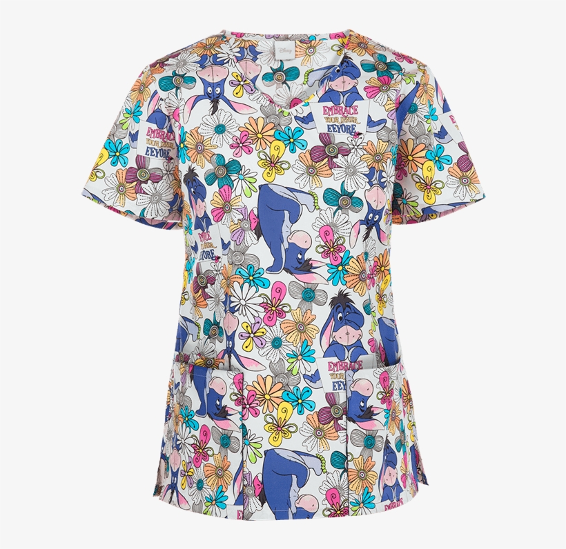 Ck614phc - Flip Flop Scrub Top, transparent png #8938264