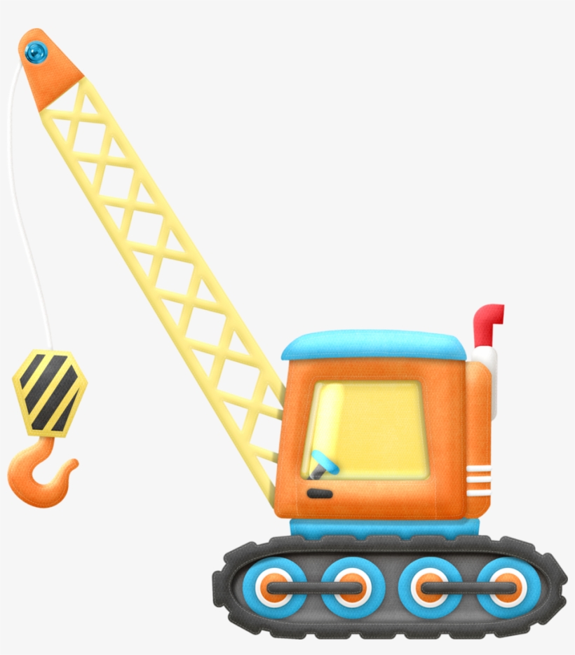 Png Clipart Toy Crane - Construction Transportation Clipart, transparent png #8938773