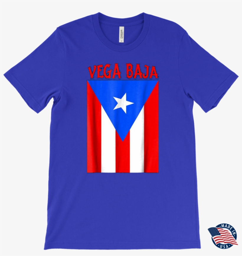 Puerto Rican Flag T Shirt - T-shirt, transparent png #8939398