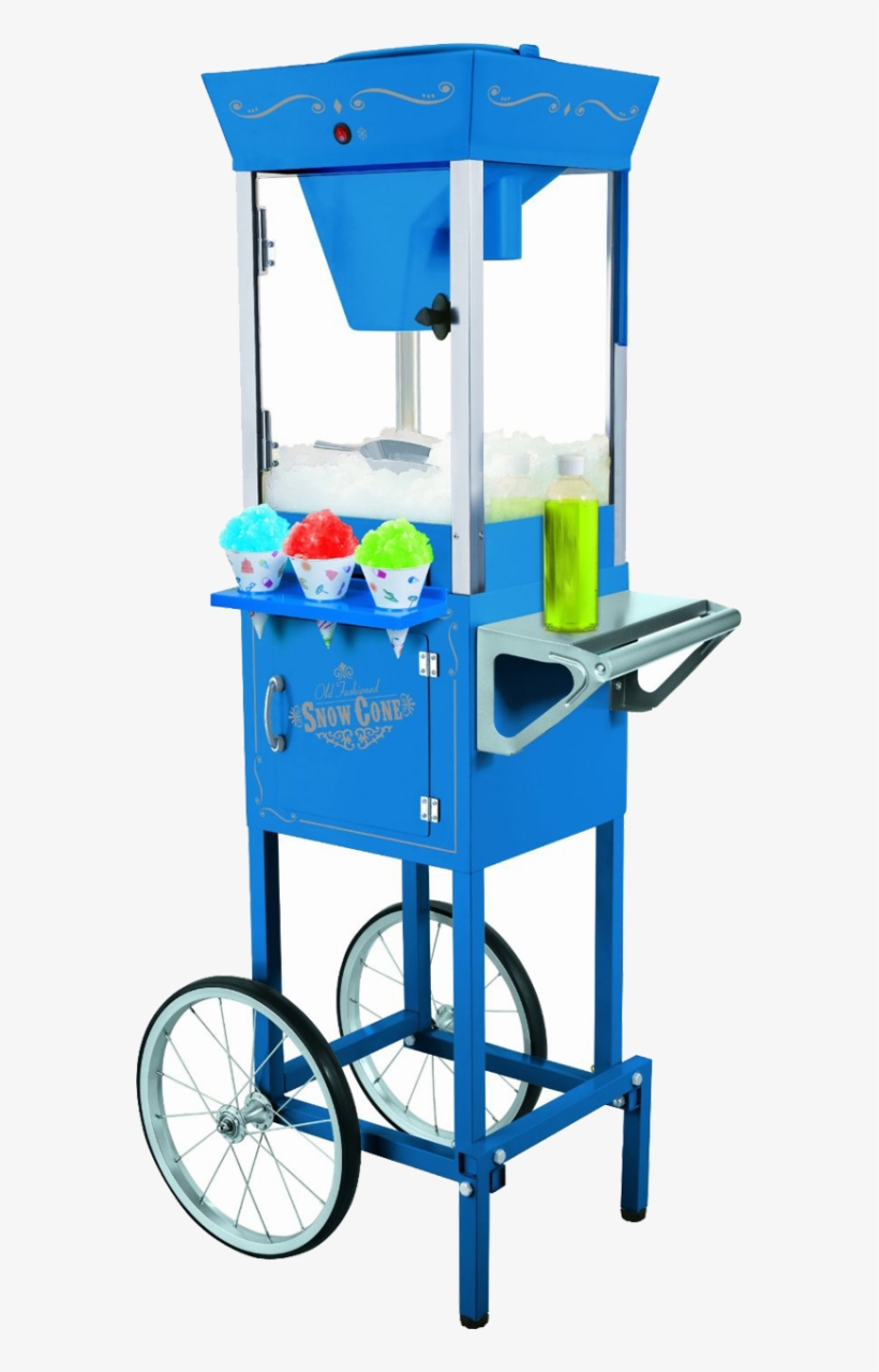 1 10lb Bag Of Ice Will Make Approximately 20 Snow Cones - Blue Snow Cone Machine, transparent png #8939666