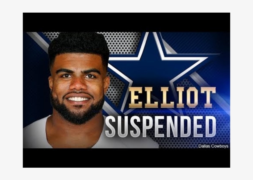 Ezekiel Elliott And What Is Wrong With The Nfl - Ezekiel Elliott Suspended 6 Games, transparent png #8939907