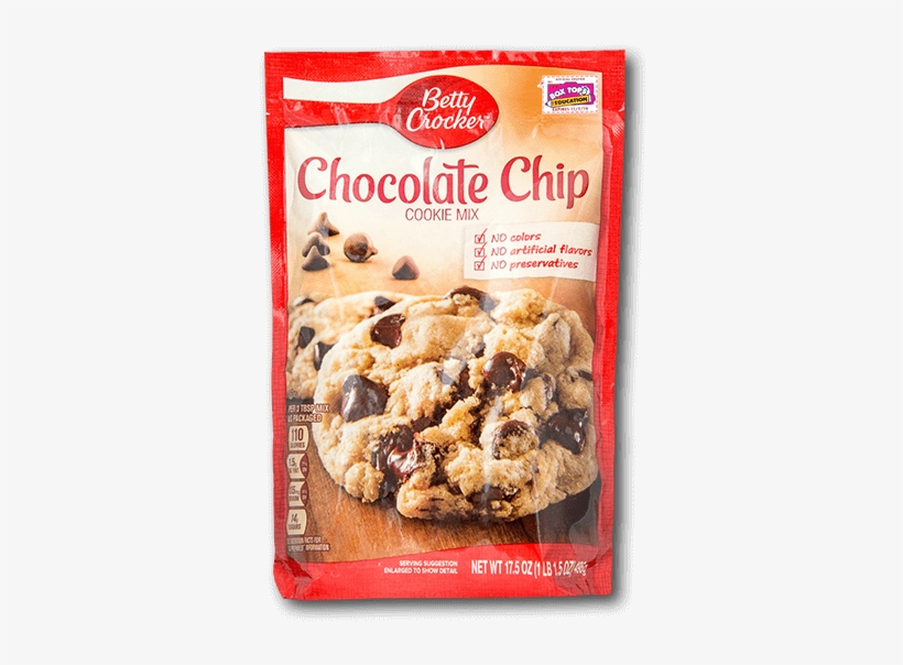 Betty Crocker Cookie Mix - Betty Crocker Chocolate Chip Cookie Mix, transparent png #8940108