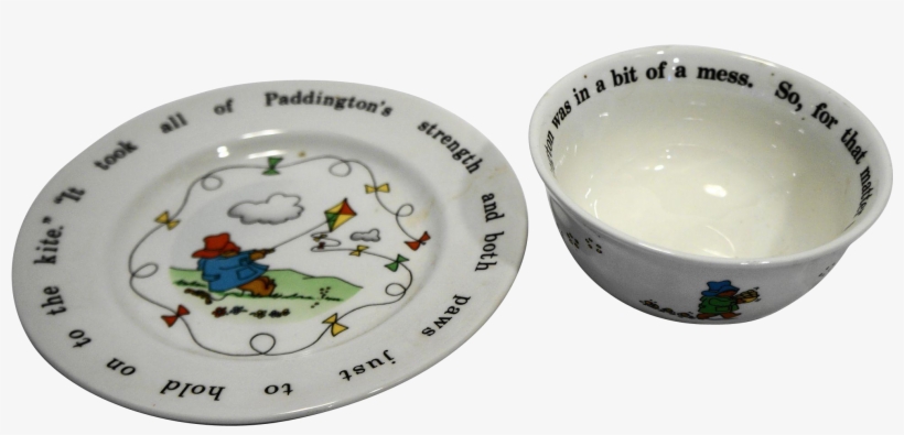 Paddington Bear Coalport China England Coupe Cereal - Ceramic, transparent png #8940202