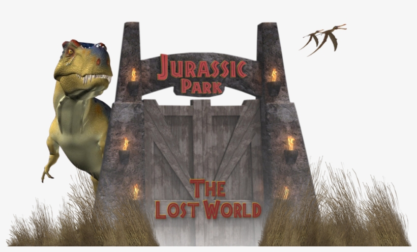 The Lost World - Arte Jurassic Park Png, transparent png #8940848