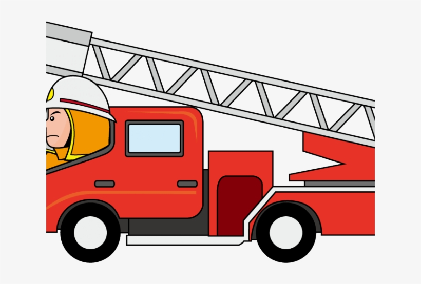 Emergency Clipart Firetruck - Fire Truck Clipart Png, transparent png #8940909