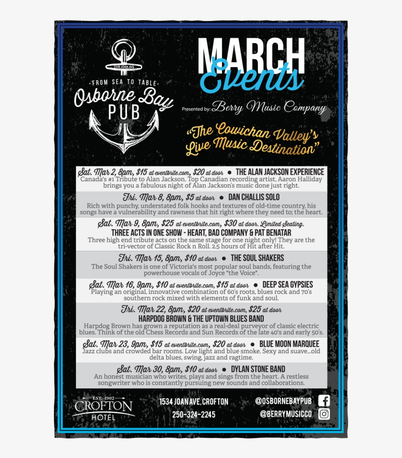 March 2019 Events Calendar - Poster, transparent png #8941134