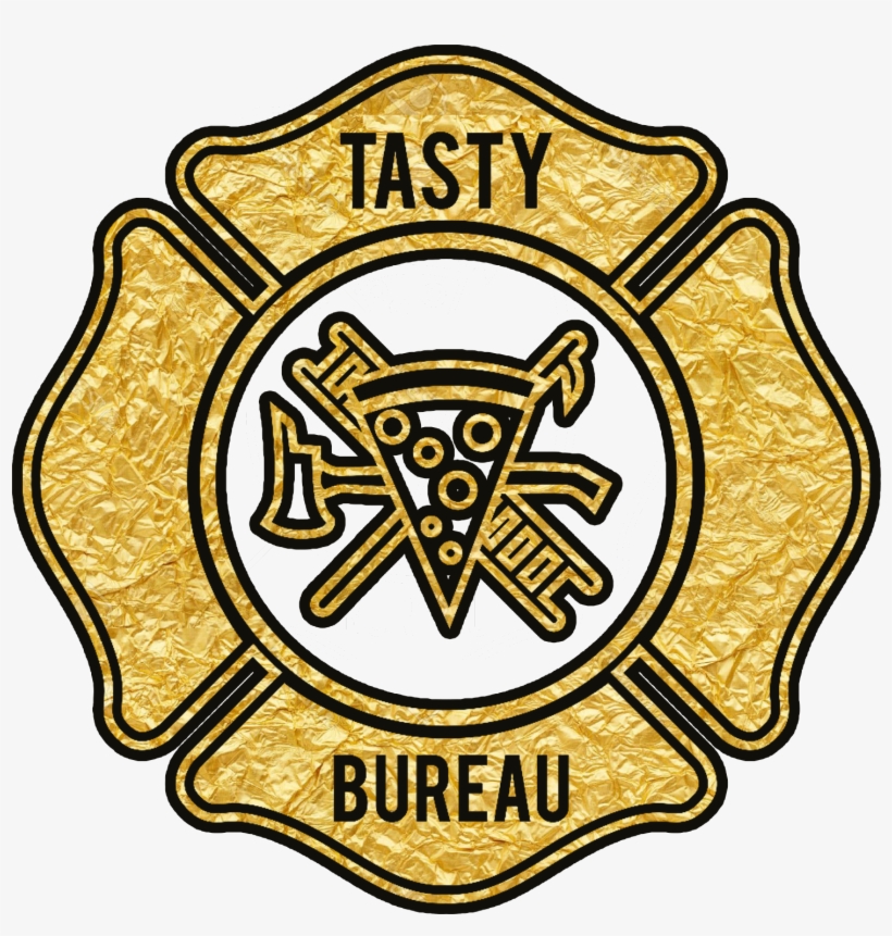 Fire Truck Pizza Logo - Emblem, transparent png #8941229