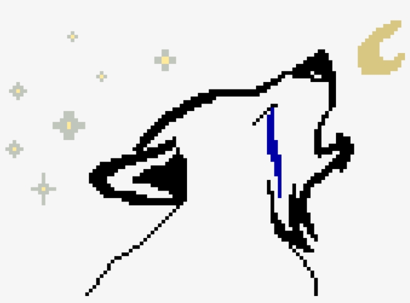 Howling Wolf - Diagram, transparent png #8941458