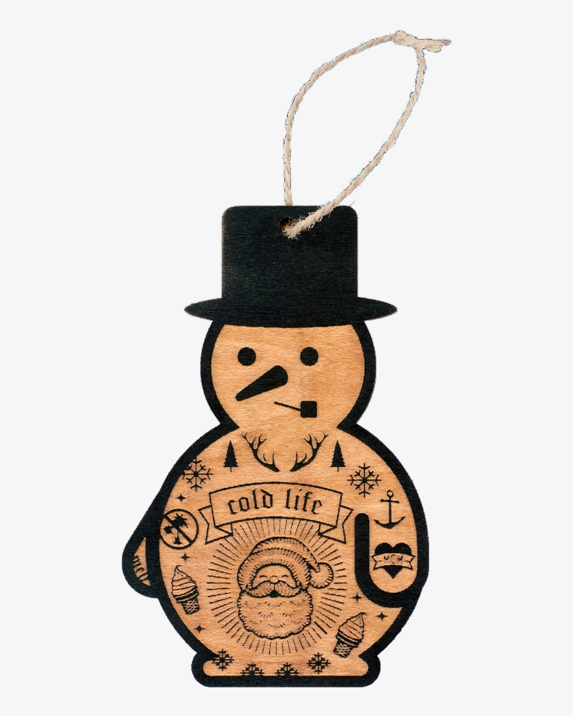 Tattooed Snowman, transparent png #8941653