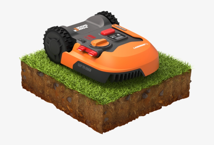 Robotic Lawn Mower - Worx, transparent png #8941983