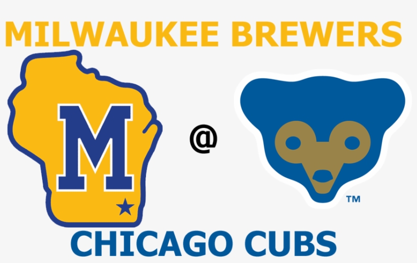 78kib, 1000x500, Brewers @ Cubs - Milwaukee Brewers, transparent png #8942571