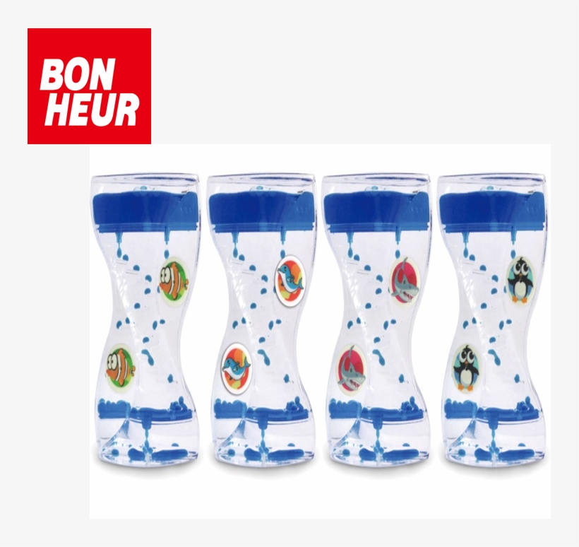 Acrylic Shark Shape Blue Water Liquid Hourglass Motion - Cartoon, transparent png #8942645