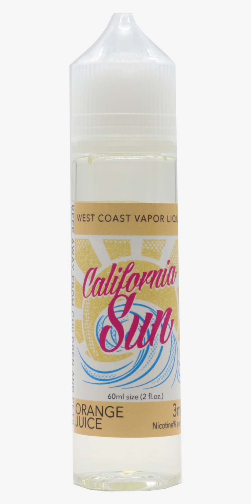 California Sun Orange Juice - Bottle, transparent png #8942875