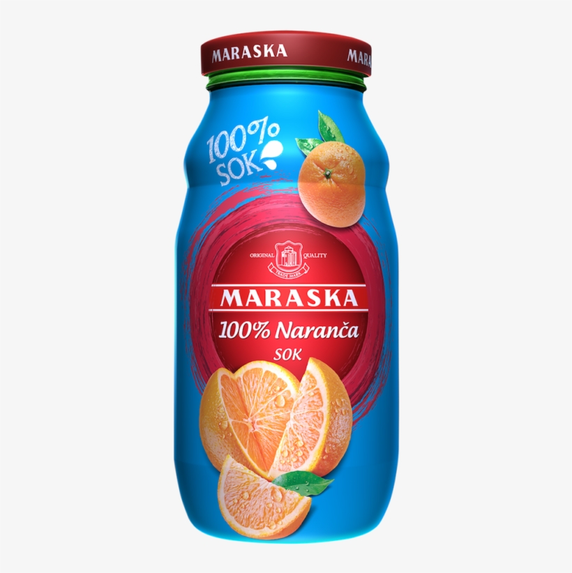 Orange Juice 100% - Orange Soft Drink, transparent png #8943051