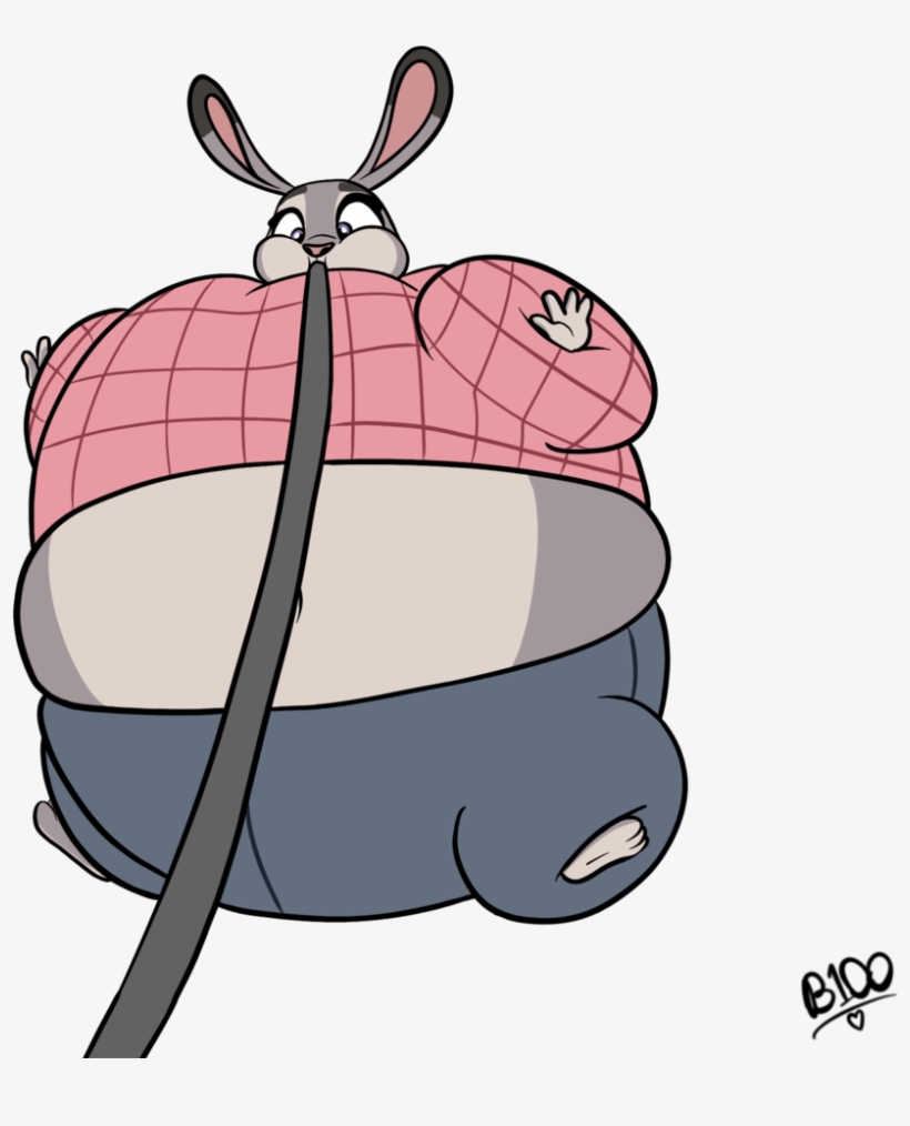 Judy Hopps Blimp By Boman100 - Judy Hopps Inflation, transparent png #8943421