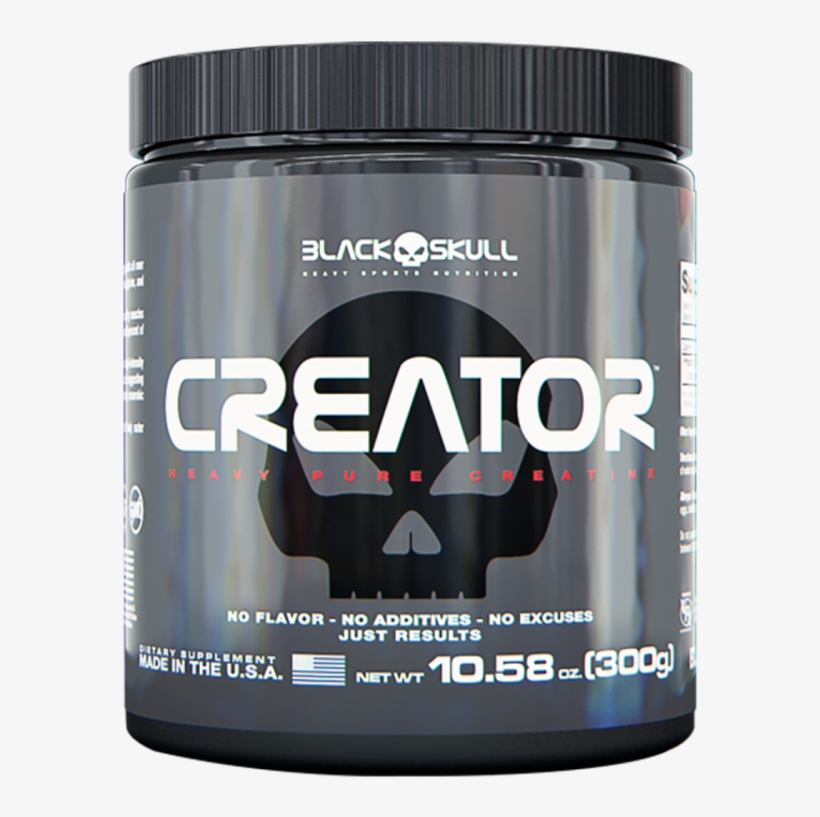 Creator Creatine Blackskull, transparent png #8943670