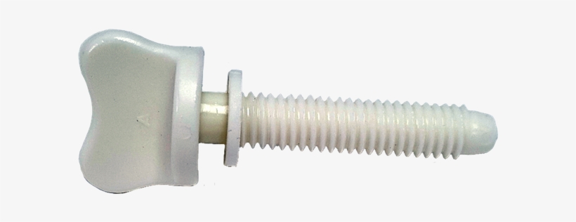Plastic Adjustment Screw For Raised Toilet Seat - Tool, transparent png #8943945