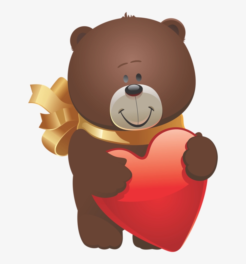 Teddy Bear Pandas, Teddy Bear Hug, Teddy Bears, Gifs, - Free Clip Art Valentines Day Bear, transparent png #8944067