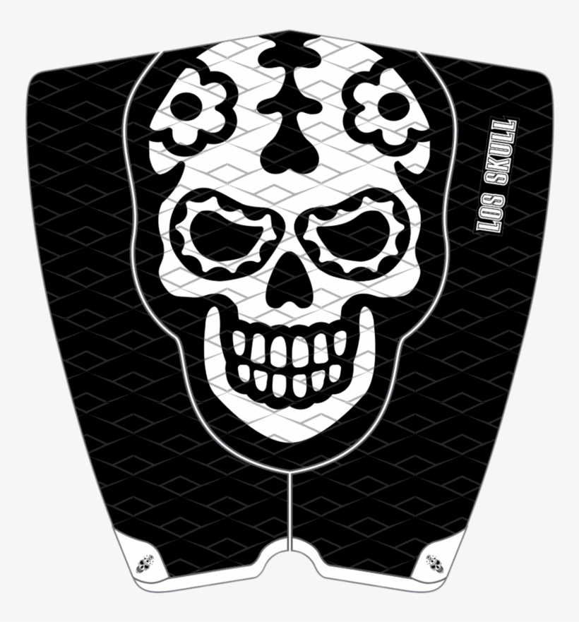 Black Skull Tailpad Diamond - Skull, transparent png #8944098