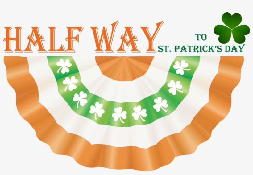 Halfway To St - 1 2 Way To St Patrick's Day, transparent png #8944251
