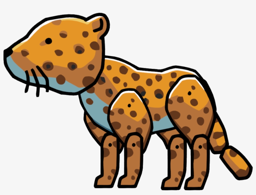 Jaguar - Scribblenauts Unlimited Lion, transparent png #8944446