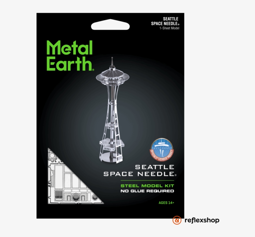 Metal Earth Space Needle Torony - Tower, transparent png #8944599