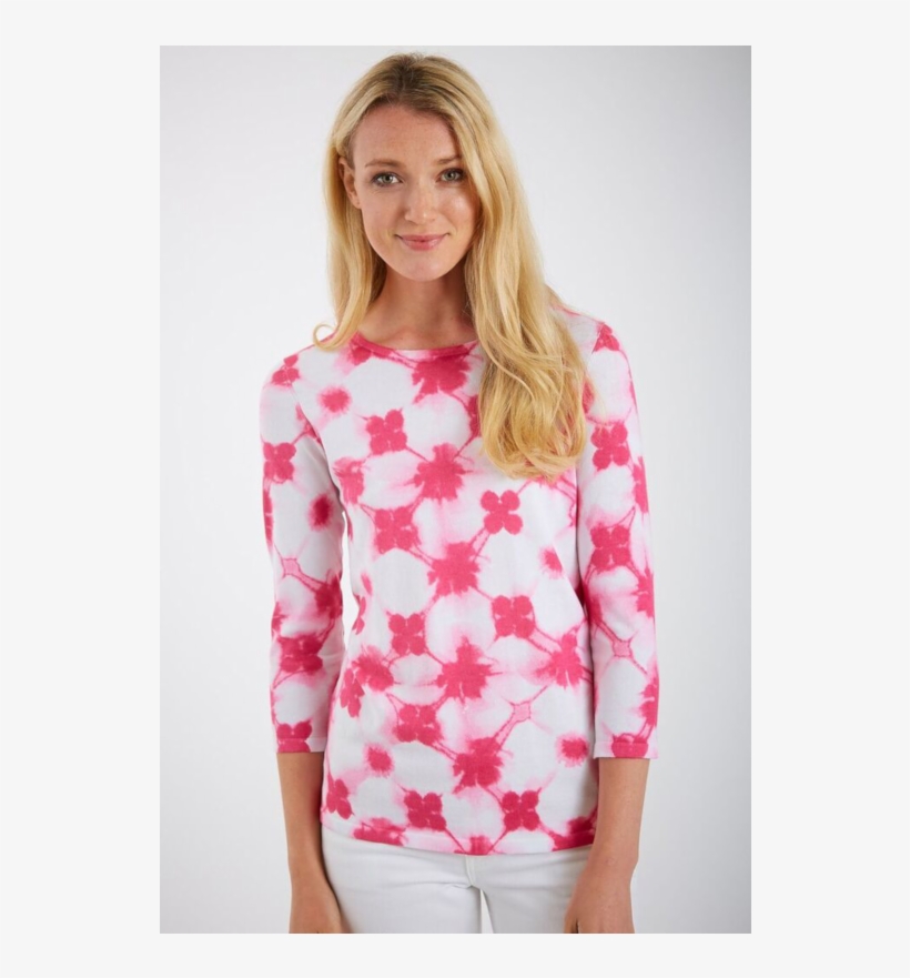 Ink Blot Printed Blouse - Girl, transparent png #8944678