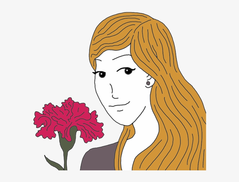 Carnations Symbol In Tea Leaves - Illustration, transparent png #8944830