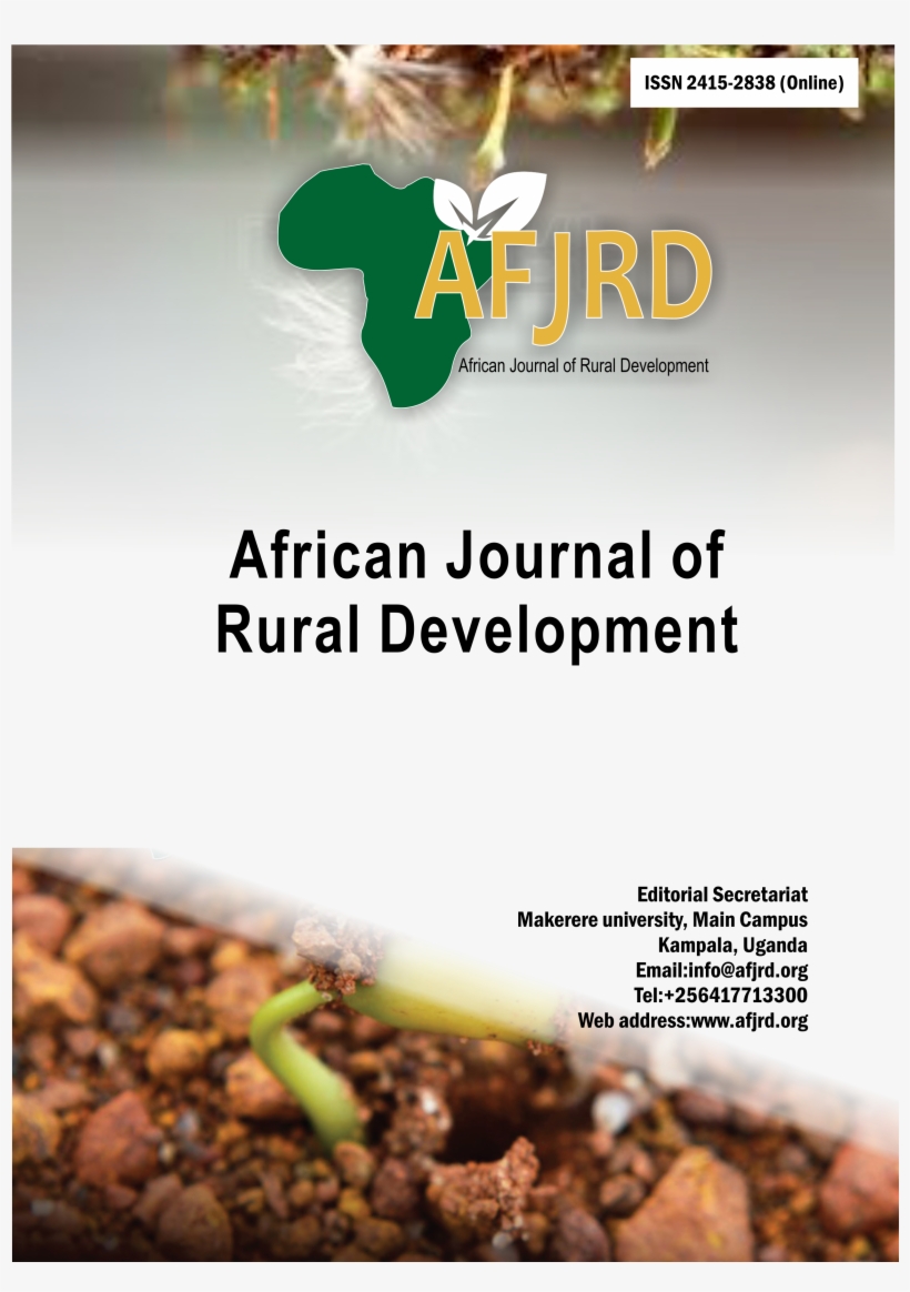 Pdf - Journal Of Rural Development, transparent png #8944889