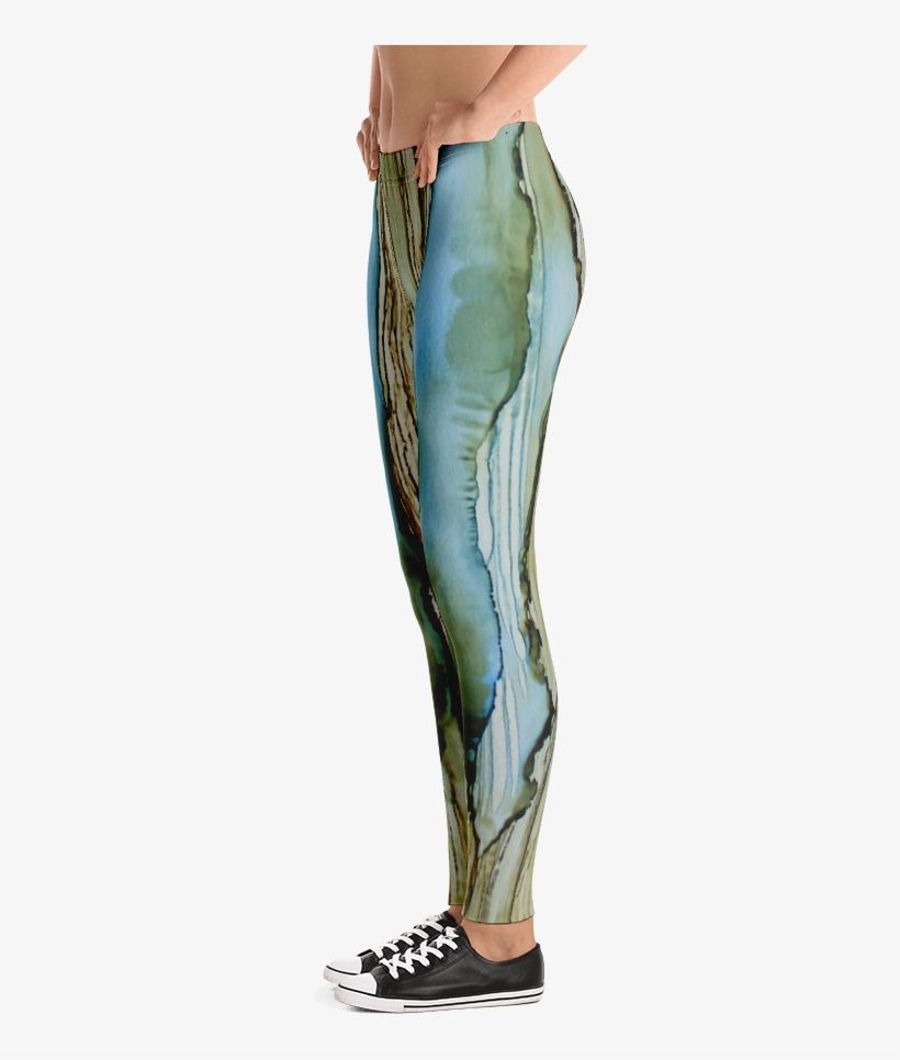 Inkblot Leggings - Leggings, transparent png #8945234