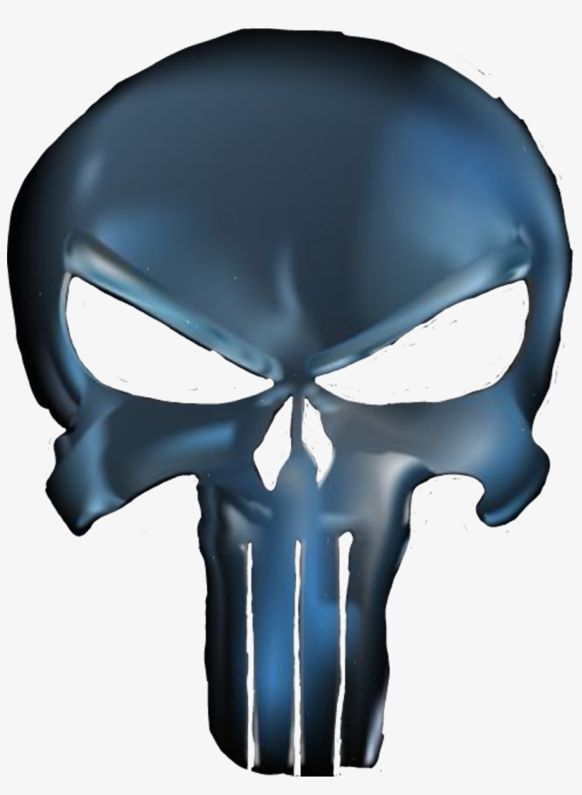 Punisher Sticker - Skull, transparent png #8945627