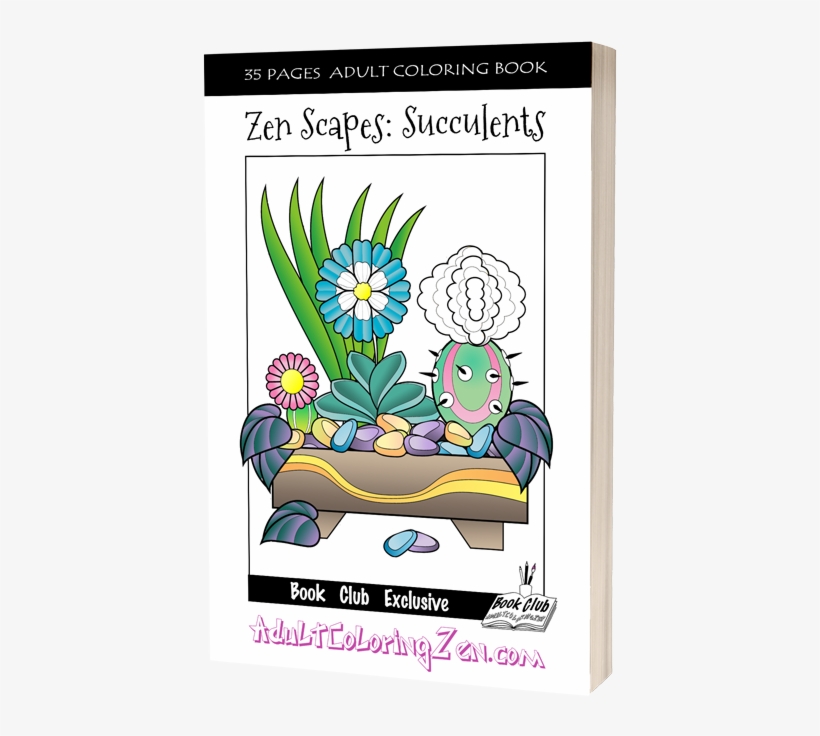Succulents Book Club Exclusive Preview - Cartoon, transparent png #8945837