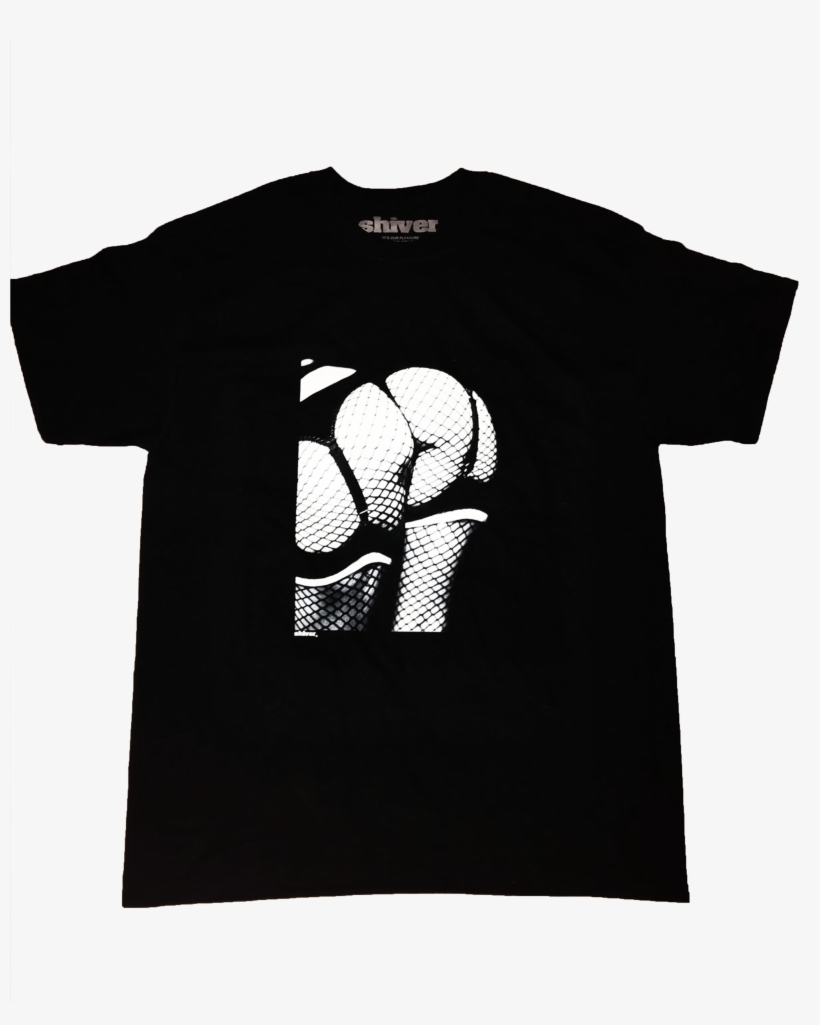Image Of Fishnet Tee - Monochrome, transparent png #8946171