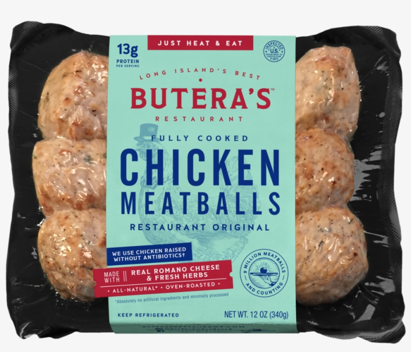 Buteras Meatball Packaging Mockup 3 - Breakfast Sausage, transparent png #8946276
