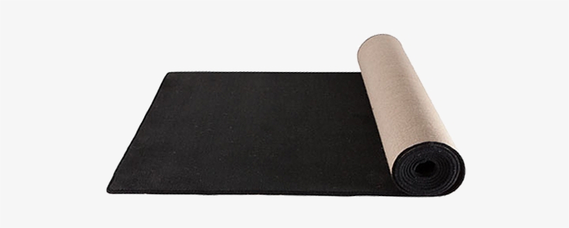 Black Carpet - Exercise Mat, transparent png #8946311