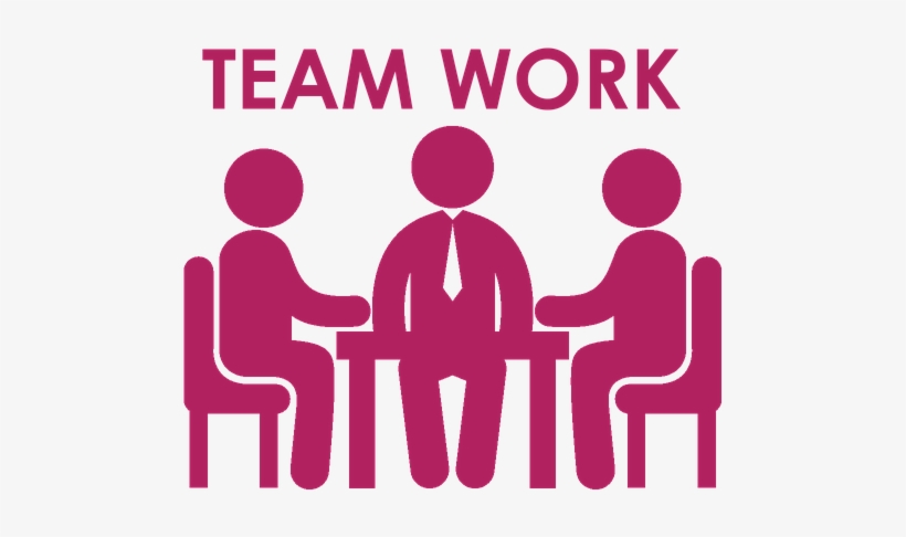 Teamwork Png - Black And White Discussion Clipart, transparent png #8946677