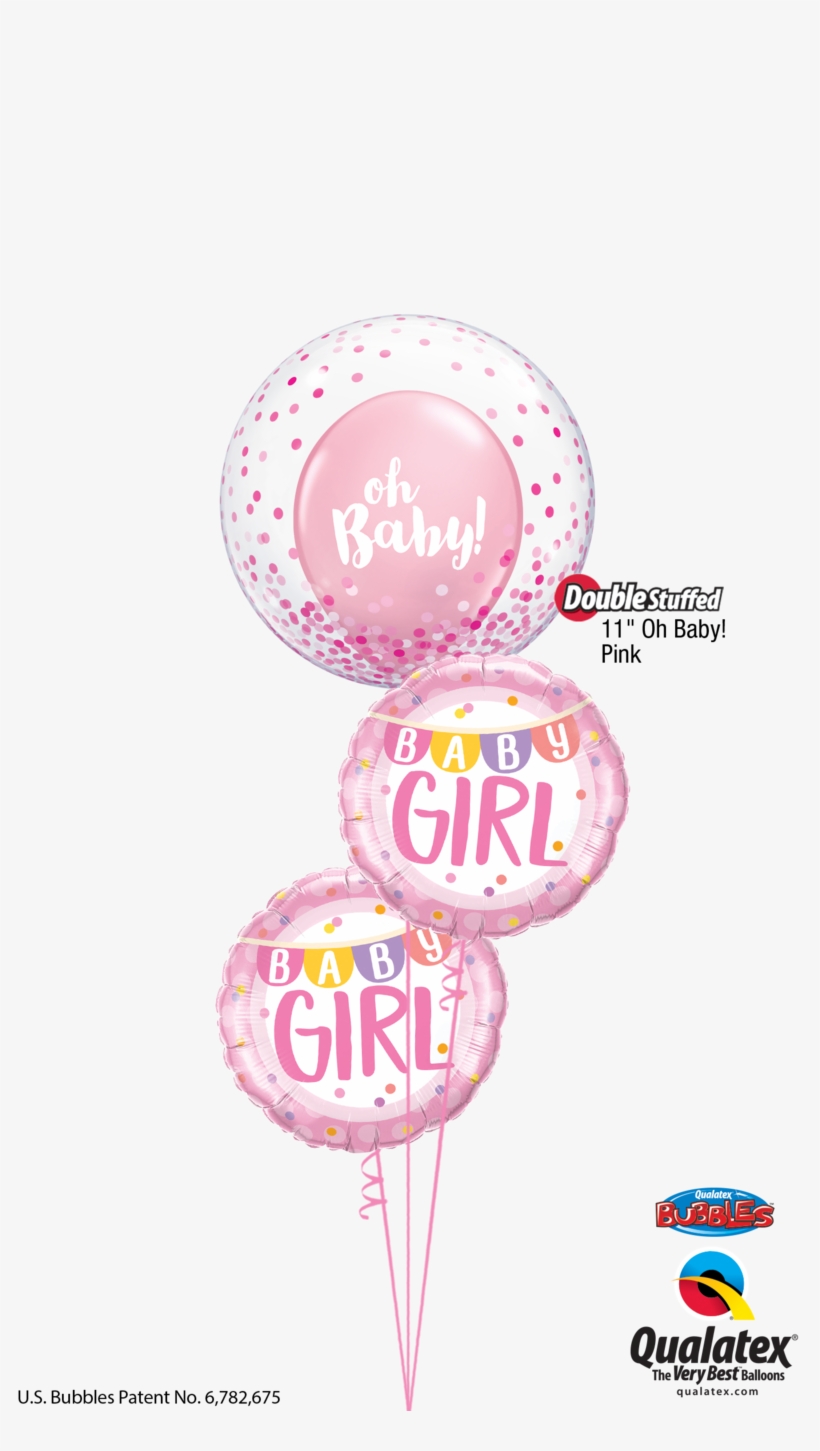 Pink Confetti - Happy Birthday Purple Balloons, transparent png #8946923