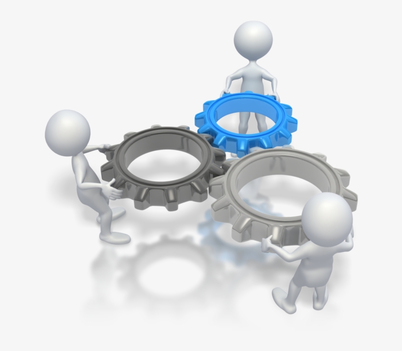Png Freeuse Library Implementation Mortgagetech - Teamwork Figures, transparent png #8946926
