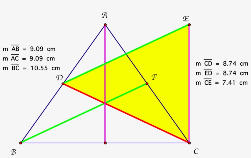 Hence, We Now Know That The Triangle That Was Constructed - Triangle, transparent png #8947106