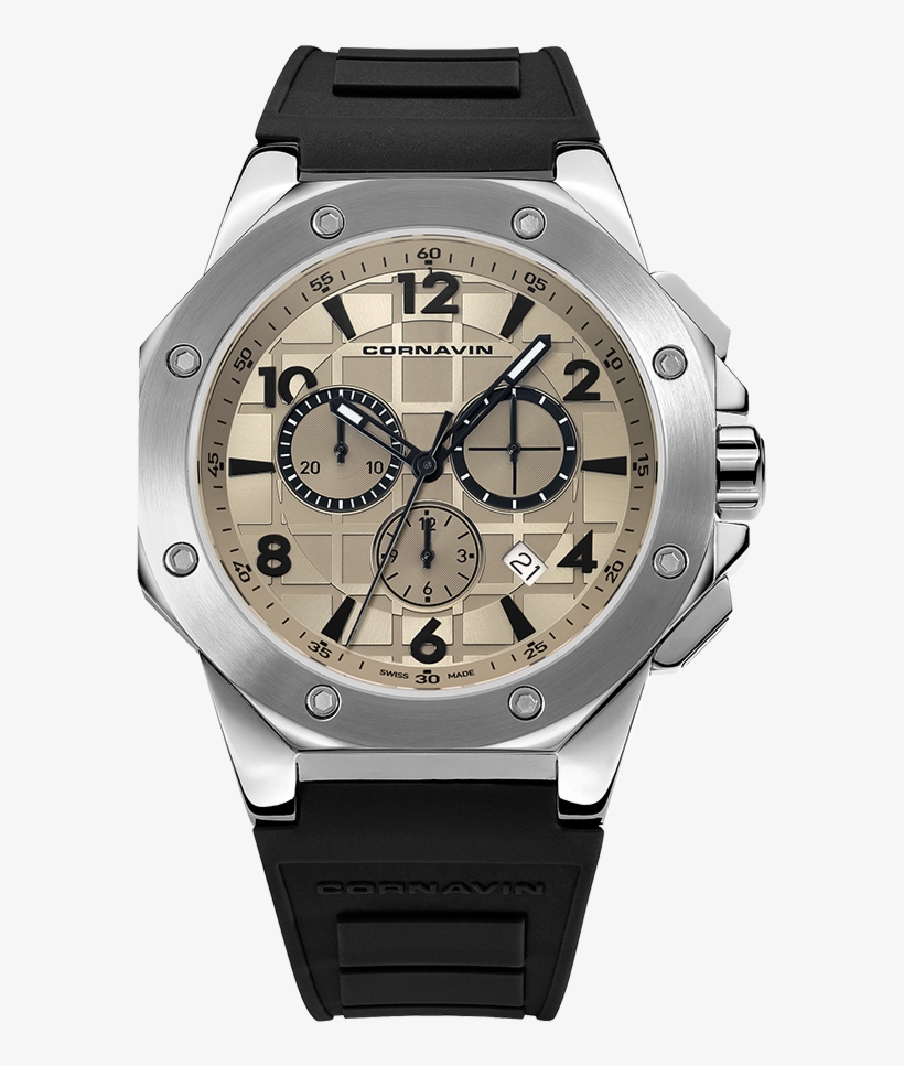 Octagonal Stainless Steel Case - Cornavin Watches, transparent png #8947111