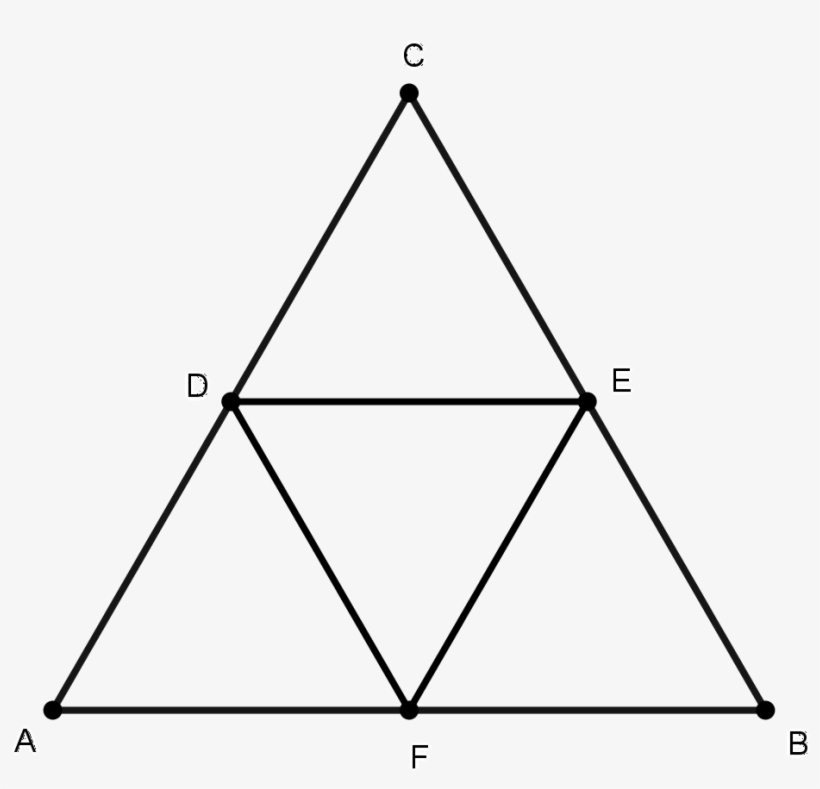 The Midpoints Of The Sides Of An Equilateral Triangle, - Heptaminol, transparent png #8947146