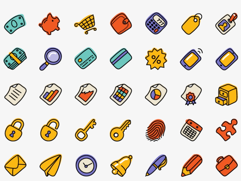 Freshen Up Your Websites, Apps And Presentation With - Набор Иконок Английский Язык, transparent png #8948601