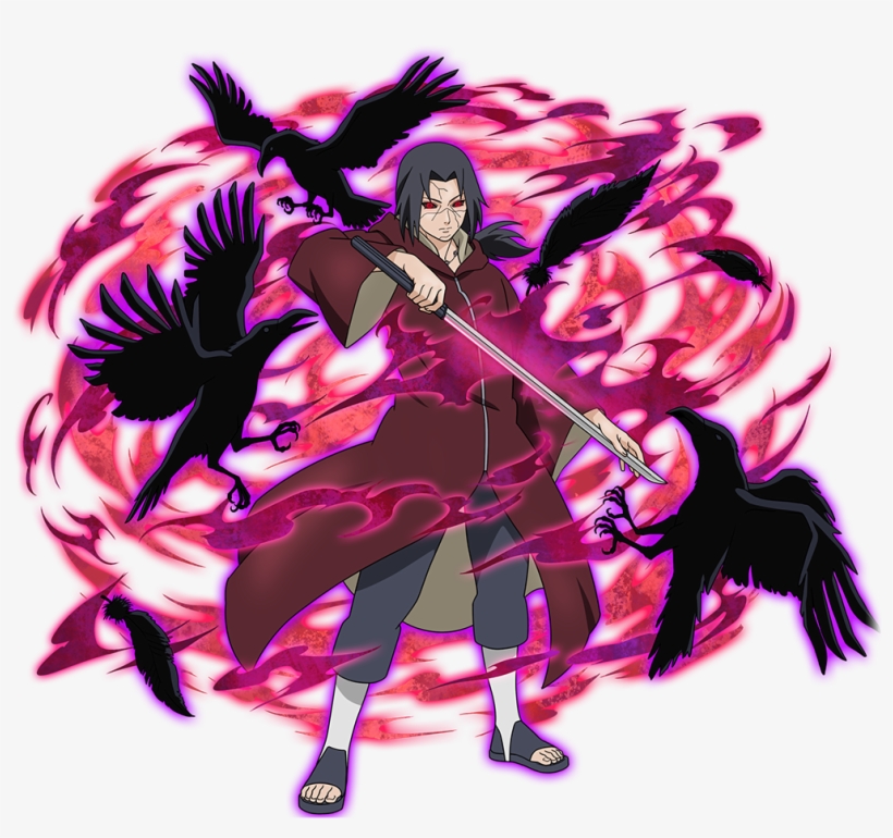 Itachi Edo Tensei Blazing, transparent png #8948644