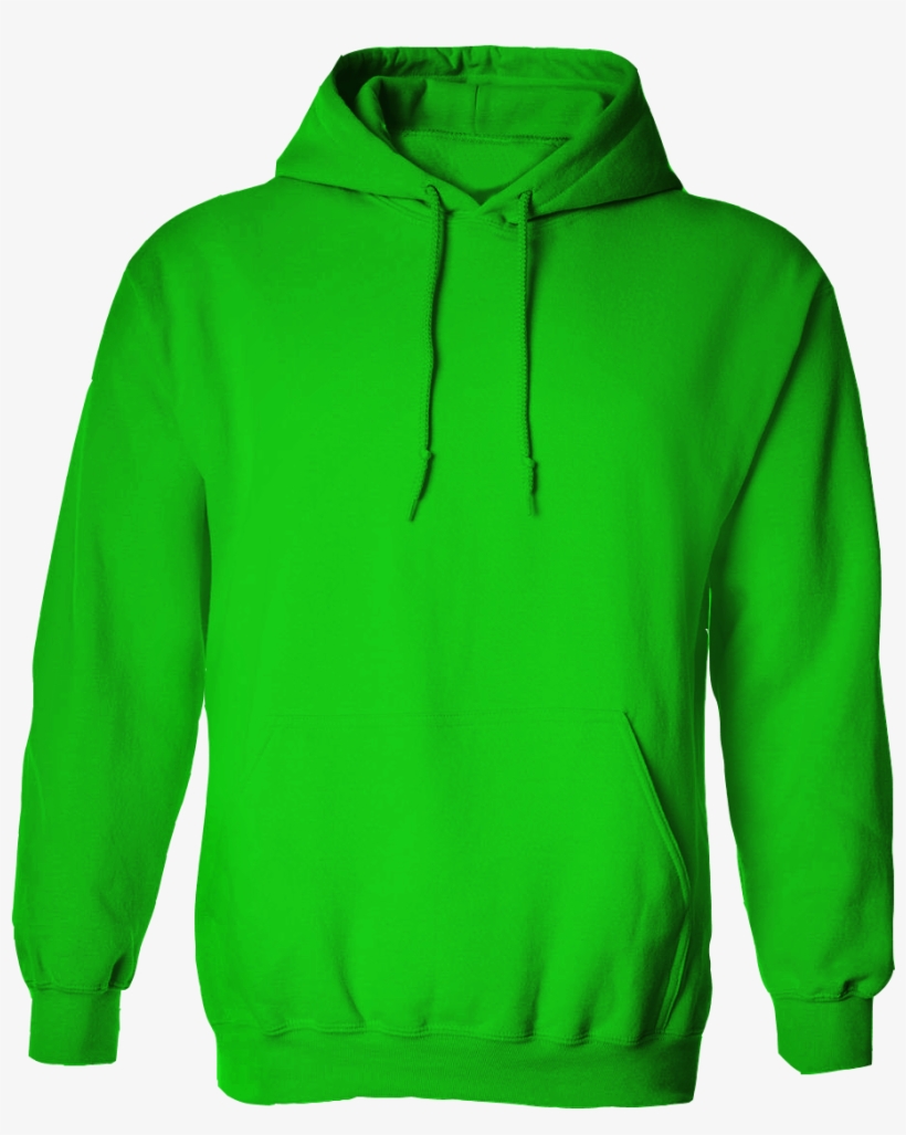 Black Hoodie Jacket Without Zipper - Green Jacket Without Zipper, transparent png #8949591